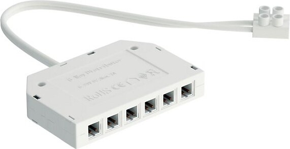 Maxim Lighting CounterMax Low Voltage 6 Port Hub in White