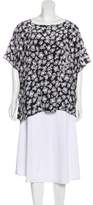 Thumbnail for your product : Diane von Furstenberg New Hanky Silk Oversize Top