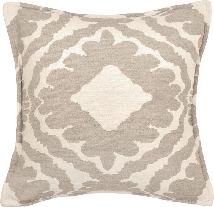 ELISABETH YORK Cleo Natural Throw Pillow 20\