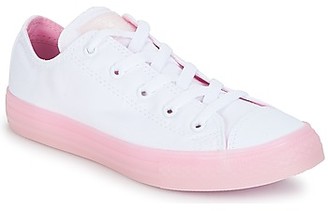 Converse Chuck Taylor All Star-Ox girls's Shoes (Trainers) in White