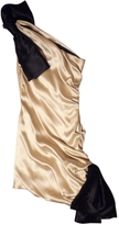 Thumbnail for your product : D&G 1024 D&G Gold Silk Dress