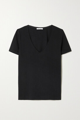 Ninety Percent Marissa Organic Cotton-jersey T-shirt - Black