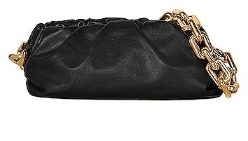 Bottega Veneta Pouch Leather Chain Belt Clutch - ShopStyle Bags