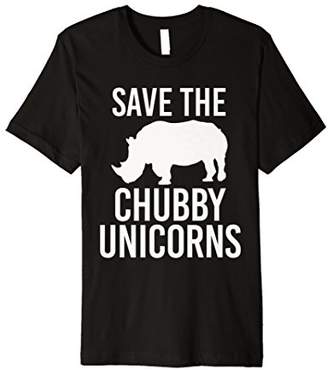 SAVE THE CHUBBY UNICORNS Rhino Conservation T-Shirt