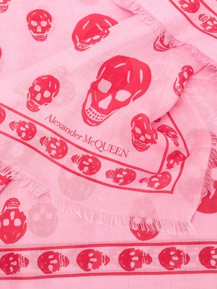 Alexander McQueen Skull scarf