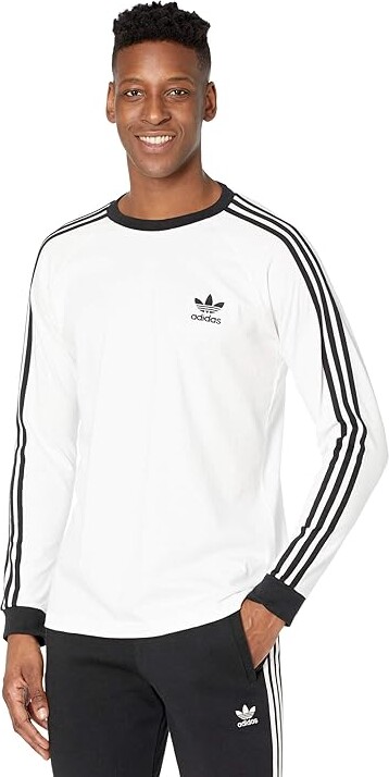 Gaseoso fregar Cardenal adidas 3-Stripes Long Sleeve T-Shirt - ShopStyle