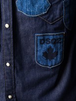 Thumbnail for your product : DSQUARED2 Patch-Work Denim Shirt