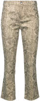 Thumbnail for your product : Alice + Olivia Drew cropped flare trousers