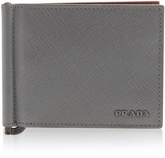 Prada Textured-Leather Wallet