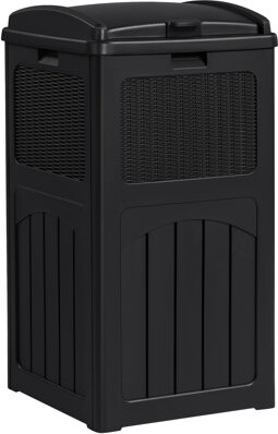 Devoko 33 Gallon Manual Lift Trash Hideaway Container