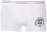 Thumbnail for your product : DSQUARED2 crest logo boxer briefs - men - Cotton/Spandex/Elastane - L