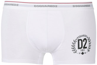 DSQUARED2 crest logo boxer briefs - men - Cotton/Spandex/Elastane - L