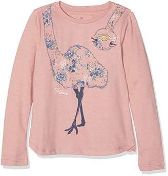 Fat Face Girl's Elsie EMU Print Graphic Long Sleeve Top,Years (Size: 6-7)