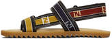 Thumbnail for your product : Fendi Multicolor Forever Strap Sandals