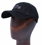 Thumbnail for your product : Lacoste Black Cotton Twill Baseball Cap