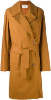 Thumbnail for your product : Lemaire dislocated fastening midi coat