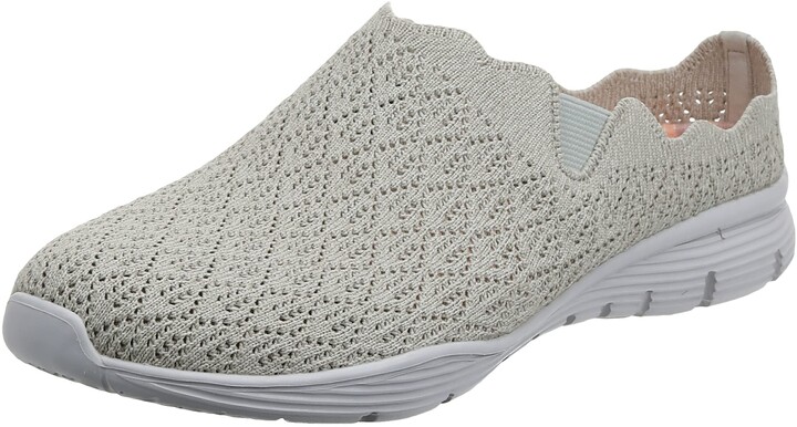 Skechers White Leather Mules & Clogs - ShopStyle