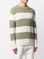 Thumbnail for your product : AMI Paris Ribbed Crew Neck Knitted Sweater