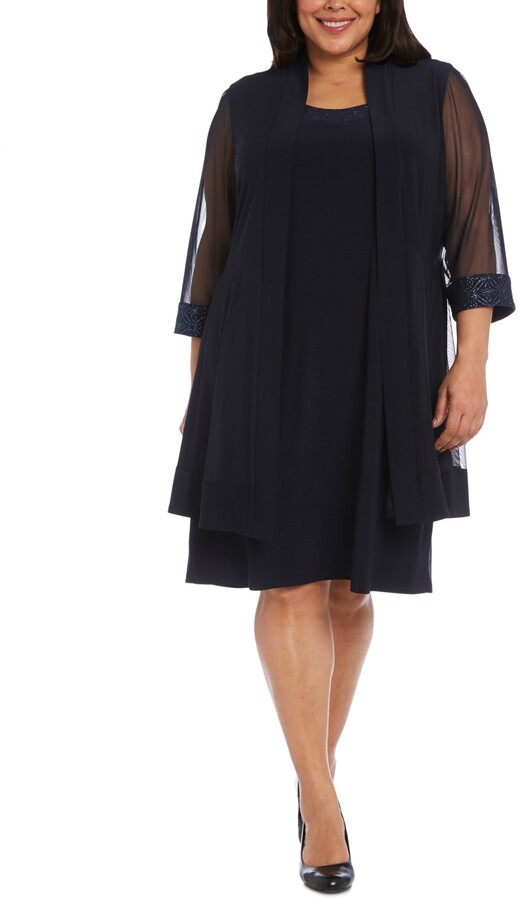 plus size jacket dresses for work