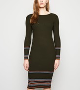 Thumbnail for your product : New Look Sunshine Soul Ribbed Midi Dress