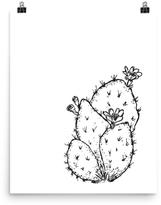 Thumbnail for your product : Mr. Kate Flowered Cactus Art Print