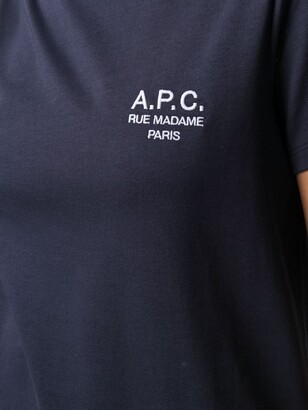 A.P.C. Denise embroidered logo T-shirt
