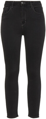 L'Agence Margot Cropped High-rise Skinny Jeans