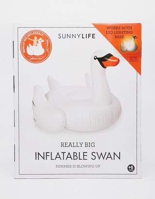 Sunnylife Inflatable White Swan