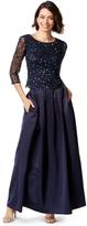 Thumbnail for your product : Patra Sequined Bateau Neck Dress P1689