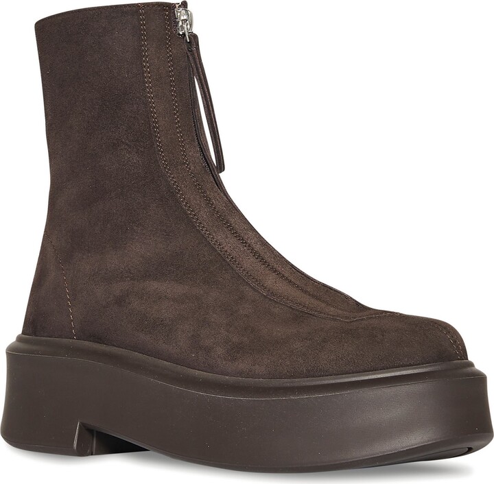The Row Zip Platform Bootie