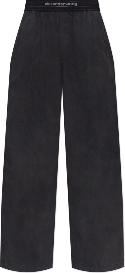 Alexander Wang Loose-fit Trousers  - Black