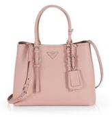 Thumbnail for your product : Prada Small Saffiano Double Bag