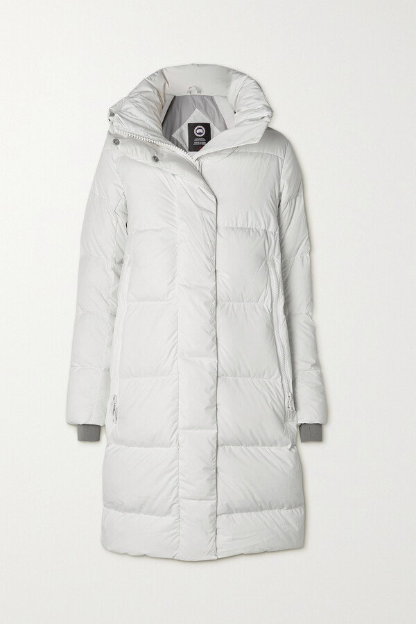 Canada Goose Byward Hooded Grosgrain-trimmed Quilted Shell Down Parka