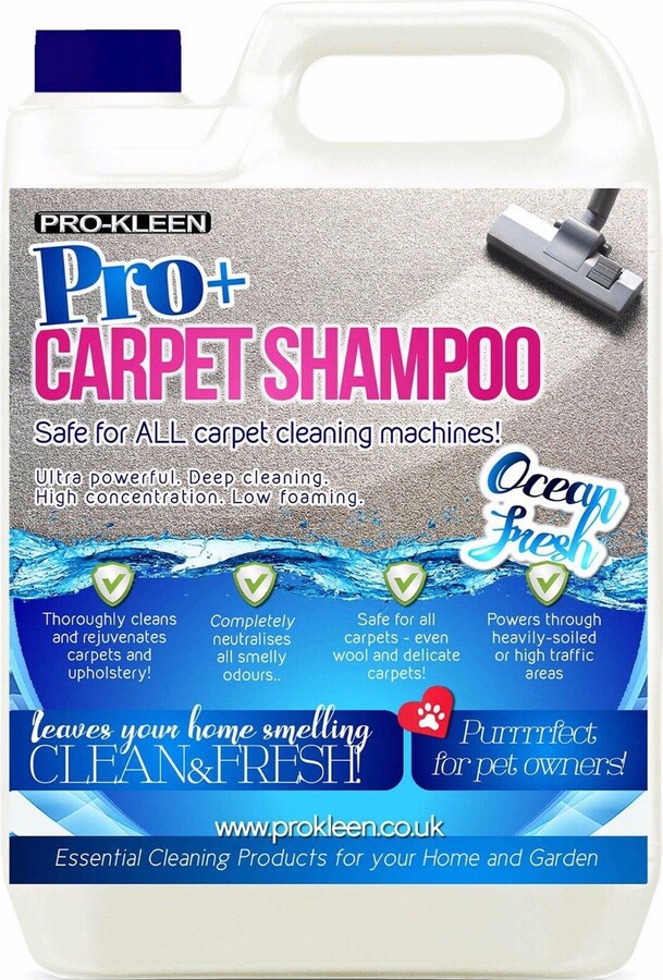 ProKleen Carpet Cleaning Shampoo Odour Remover Ocean Fresh Fragrance 1
