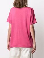 Thumbnail for your product : Roberto Collina Boat Neck Cashmere-Blend Top