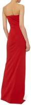 Thumbnail for your product : SOLACE London Bysha Red Strapless Gown