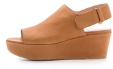 Thumbnail for your product : Stuart Weitzman Offset Flatform Open Toe Sandals