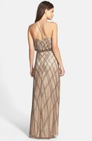 Thumbnail for your product : Adrianna Papell Beaded Mesh Blouson Gown