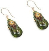 Thumbnail for your product : Miguel Ases Quartz Drop Earrings