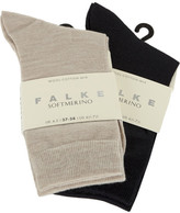 Thumbnail for your product : Falke Set of two wool-blend socks