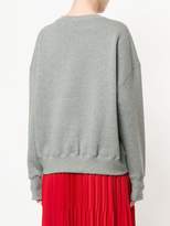Thumbnail for your product : Alexander McQueen embroidered sweatshirt