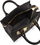 Thumbnail for your product : Sophie Hulme Small Leather Box Satchel Bag, Black