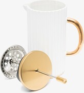 Thumbnail for your product : L'OBJET White Ionic French Press - Unisex - 24kt Gold/Brass/Porcelain