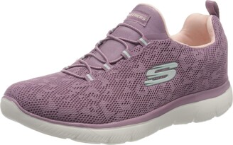 skechers purple trainers