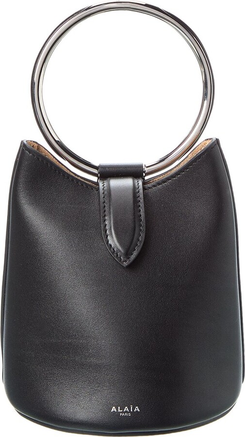 Alaia Leather Bucket Bag