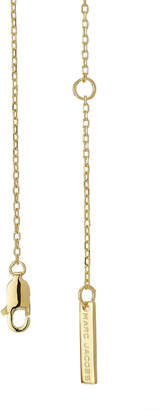 Marc Jacobs Apple Necklace with Crystal Embellishment