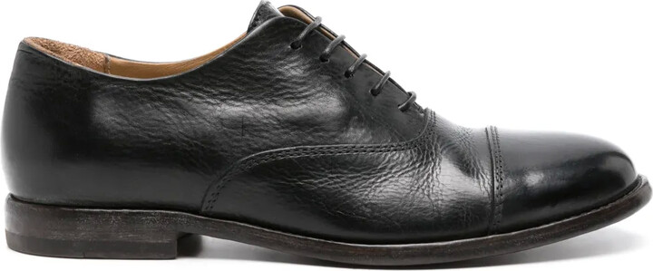 Moma panelled leather Oxford shoes