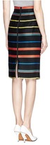 Thumbnail for your product : Nobrand Basket weave stripe pencil skirt