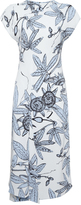 Thumbnail for your product : Whistles Ramona Botanical Asymmetric Dress