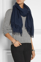 Thumbnail for your product : Chan Luu Cashmere and silk-blend scarf